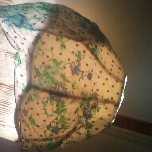 Floral Designer scarf